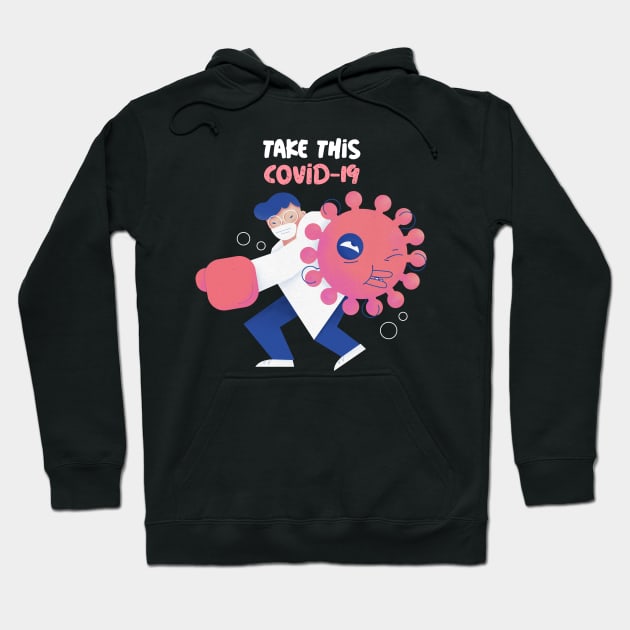 Doctor vs. Coronavirus Covid-19 Hoodie by Epic Hikes